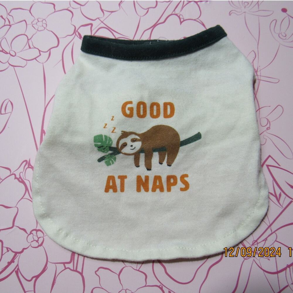 Petco Small Animal Top-White/Green One Size (For Small Pets)